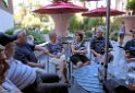 L to R  Ralph Porter, Tom Hynes, Jan and Lynn Maclaga, Janie and Norm Wolfinger and Reed McDonald.
Photo by Les Higa