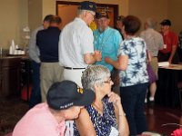 Front - Ken & Lynn Prorock - Rear -  Reed and Mary McDonald talk with Larry Mayes - center