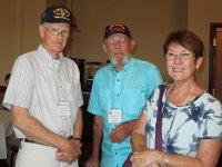 Reed & Mary McDoanld with Larry Mayes in center