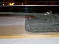 Domingo Rios, Jr brought his models of a 175mm gun.  It brought back memories for all of us