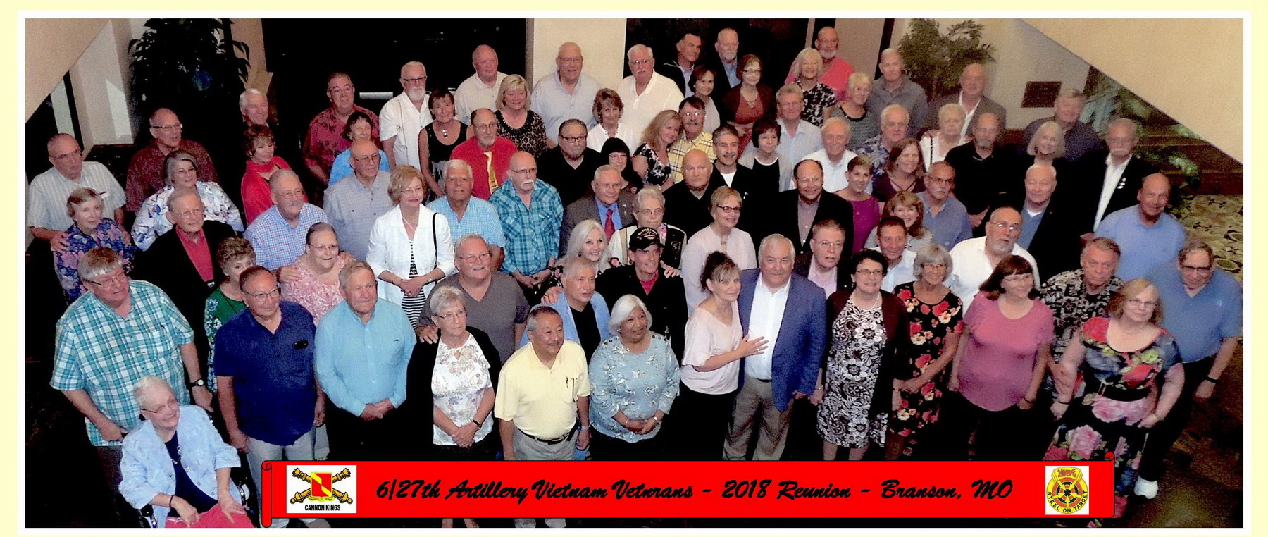 2018 Group Branson Reunion Photo